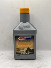 AMSOIL 100% SYNTHETIC V-TWIN Motorcycle TRANSMISSION FLUID 1 Quart Harley
