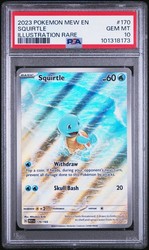 Squirtle 170/165 Scarlet & Violet 151 Illustration Rare