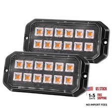 2026 Upgraded Amber Led Strobe Lights12-led Sync Amber Grill Lights Super 2026 Upgraded Amber Led Strobe Lights12-led Sync Amber Grill Lights Super