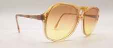 Vintage Eyedeal Raymond Brown Pilot Sunglasses FRAMES ONLY Hong Kong