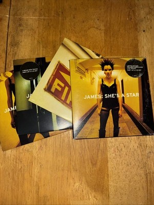 James She s A Star UK Import 3CD Set 1997 Mercury Records Issue See Pics!