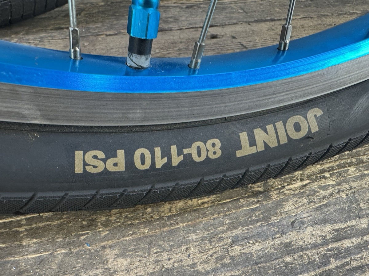 Blue 24” Bmx Cruiser Wheels Wheel Set 3/8” Axles With Tires | eBay