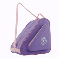 HEXIFUL Skate Bag for Ice, Inline, Roller  Quad Skates - Kids  Purple/Pink
