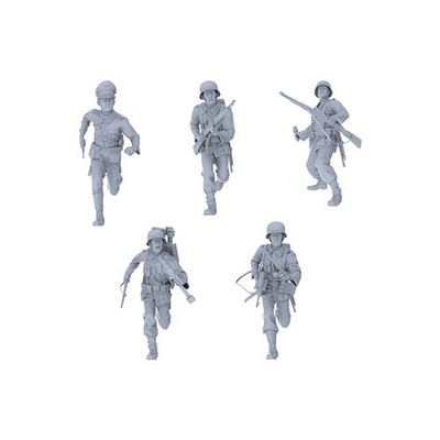 LYTR72057 1/72 Unpainted 3D Printed Model, Cute Doll for Scene Matching Use 1set