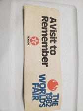 1982 World&rsquo;s Fair Knoxville TN Bumper Sticker &ndash; 11&rdquo; &ndash; Vintage &ndash; Lot of 2 &ndash; NOS