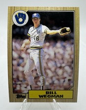 Bill Wegman Milwaukee Brewers #179 1987 Topps ⚾️