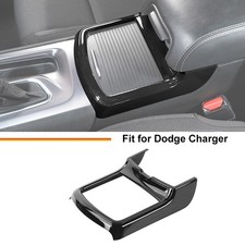 Bisel cubierta portavasos consola central interior negro para Dodge Charger 300C 2011-23