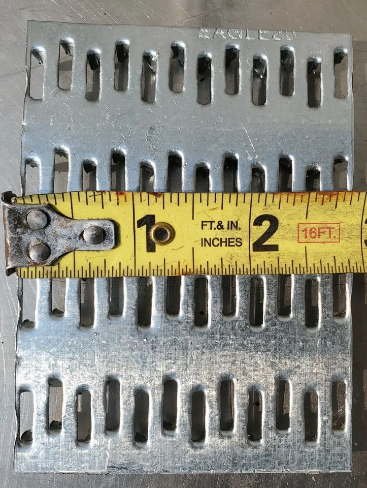 Braguero de metal Eagle de 15 CANTIDADES - Placas de reparación Conector de dientes de construcción de 3" X 4" Foto 2 de 4