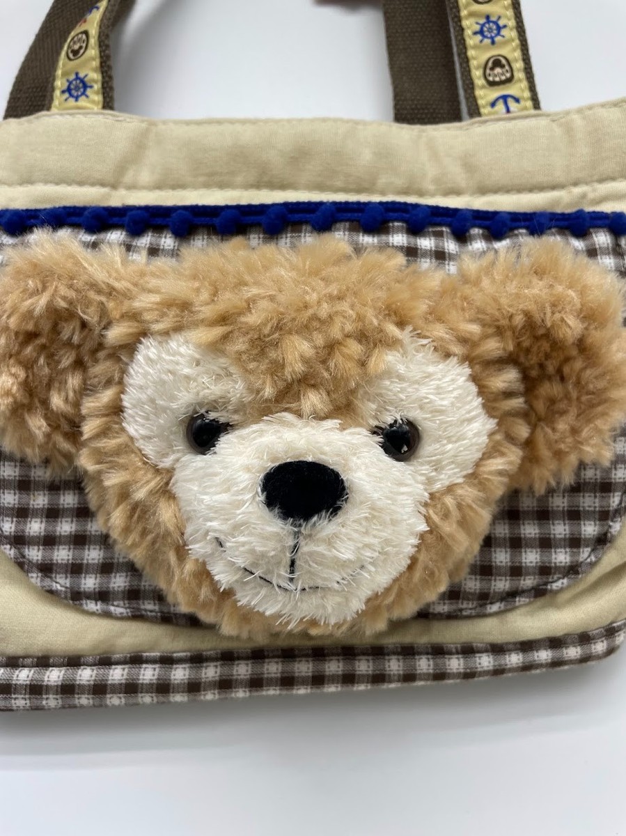 Disney Duffy the Disney Bear Tote Bag 2pc Set Tokyo DisneySea Used
