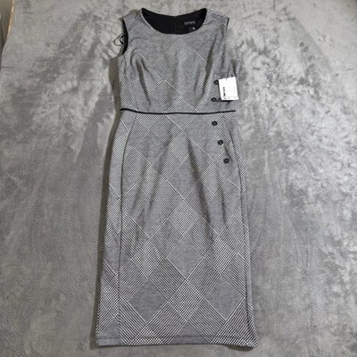 Enfocus Studio Women s 6 MIDI Sleeveless Dress New Career Workwear Office Core