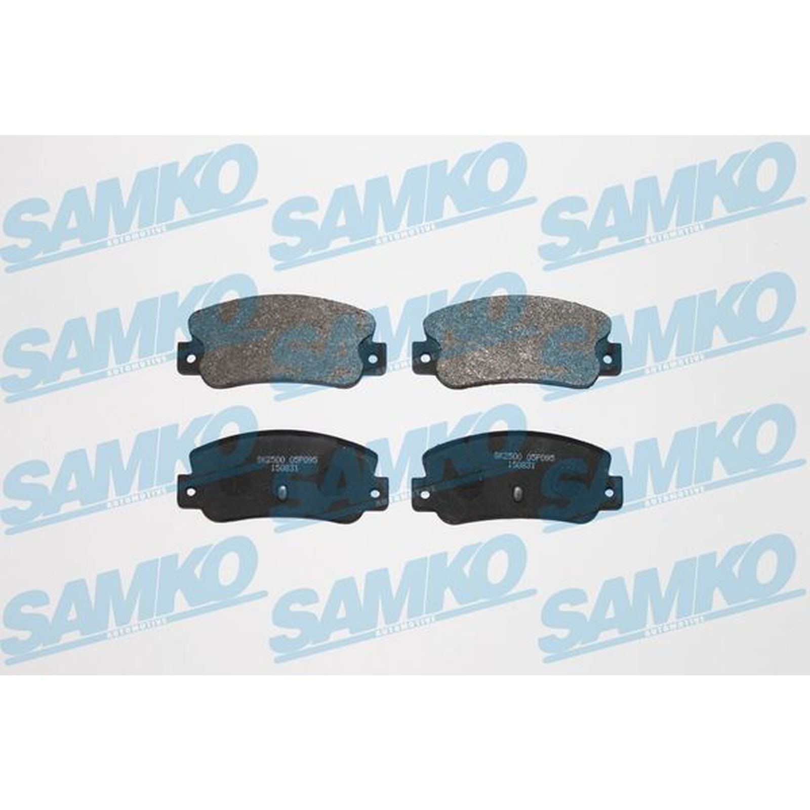 1x ORIGINAL® SAMKO 5SP095 Bremsbelagsatz, Scheibenbremse Hinten für Fiat CROMA