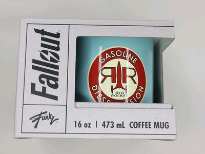 FallOut Disel Fusion 16Oz Coffee Mug Cup Bethesda Licensed Fall Out Teal