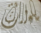vintage rhinestone costume jewelry lot