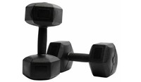 Northern Plastic Hex Dumbbells Set 2 x 7Kg Home Gym