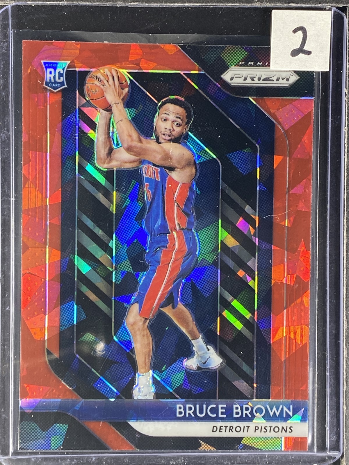 Brown, Bruce - 2018-19 Prizm - Rookie - Red Ice - INV2