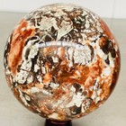 Natural Money agate Crystal Sphere Ball healing 2540G — photo 6