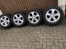4xkomplette Winterreifen+Alufelgen 225/55R16 99XL für Peugeot 407,607,Citroen