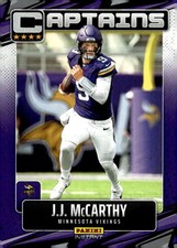 2025 Panini Instant NFL Football Captains Series J.J. McCarthy Prizm SP 1/225