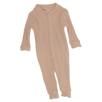 Zeeman, Strampler, Größe: 62, Beige, Elasthan/Bio-Baumwolle, Streifen #D2L
