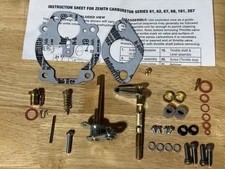 Farmall A B AV BN Super A Zenith 9752 Complete Carburetor kit
