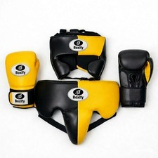 Boxify Boxing Headgear Groin Guard & Gloves Set | MMA Sparring Protective Gear