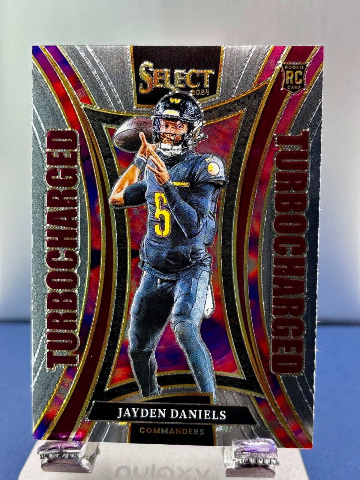 2024 Panini Select Jayden Daniels Turbocharged Insert #12