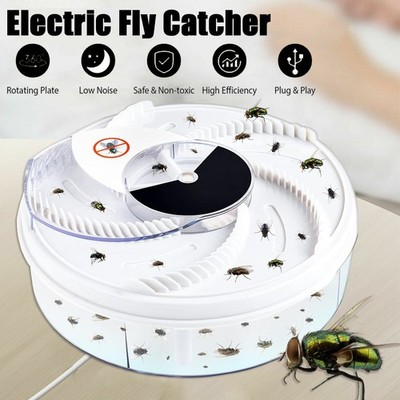 Automatischer Fliegenfänger Elektrisch Fliegenfalle Insektenfalle Fliegenabwehr