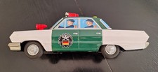 Blechauto Polizei No.649 von YONEZAWA 60er Jahre Vintage 35 cm