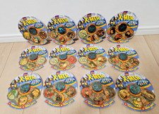Toybiz X-men Hero Caps Pogs Lot of 12 SEALED MOC Vintage Marvel 1995