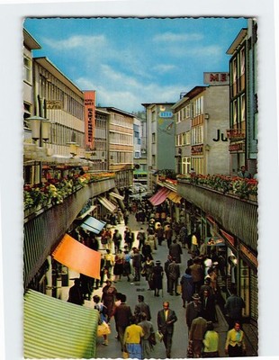 Postcard Schulstrasse Stuttgart Germany