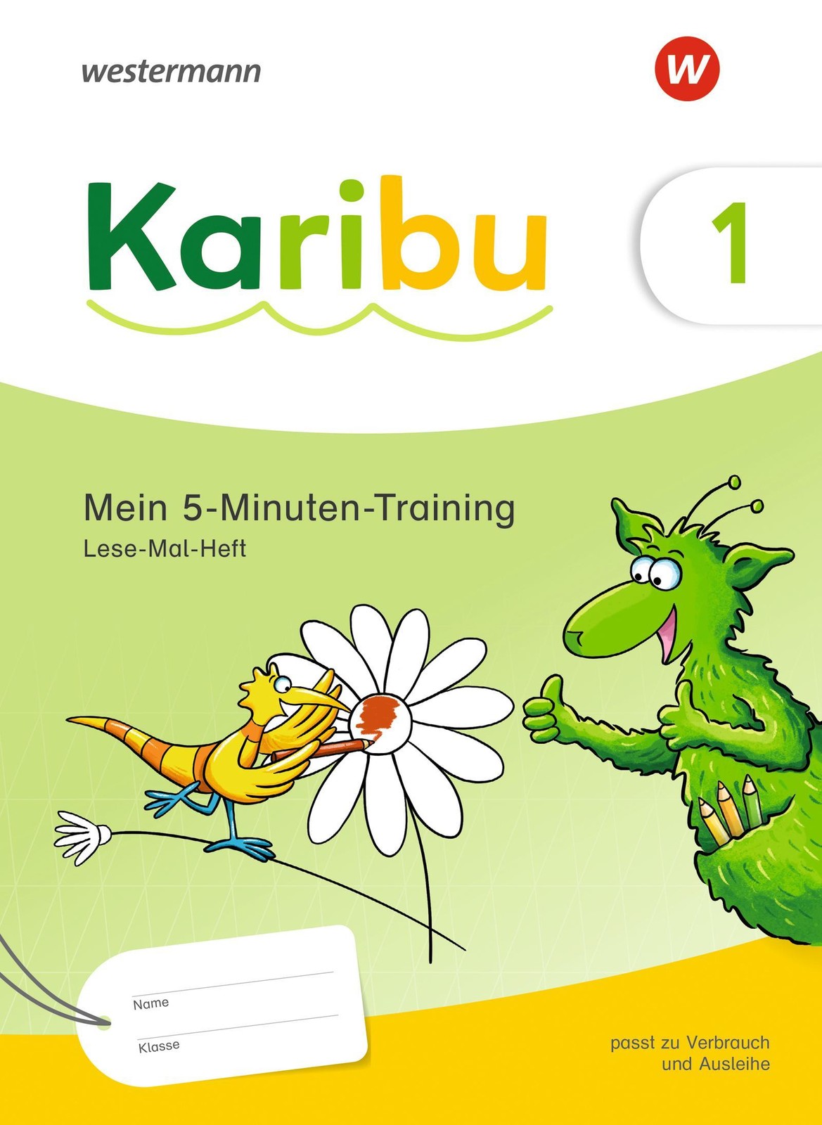 Karibu - Mein 5-Minuten-Training: Lese-Mal-Heft Sinnentnehmendes Lesen trainiere