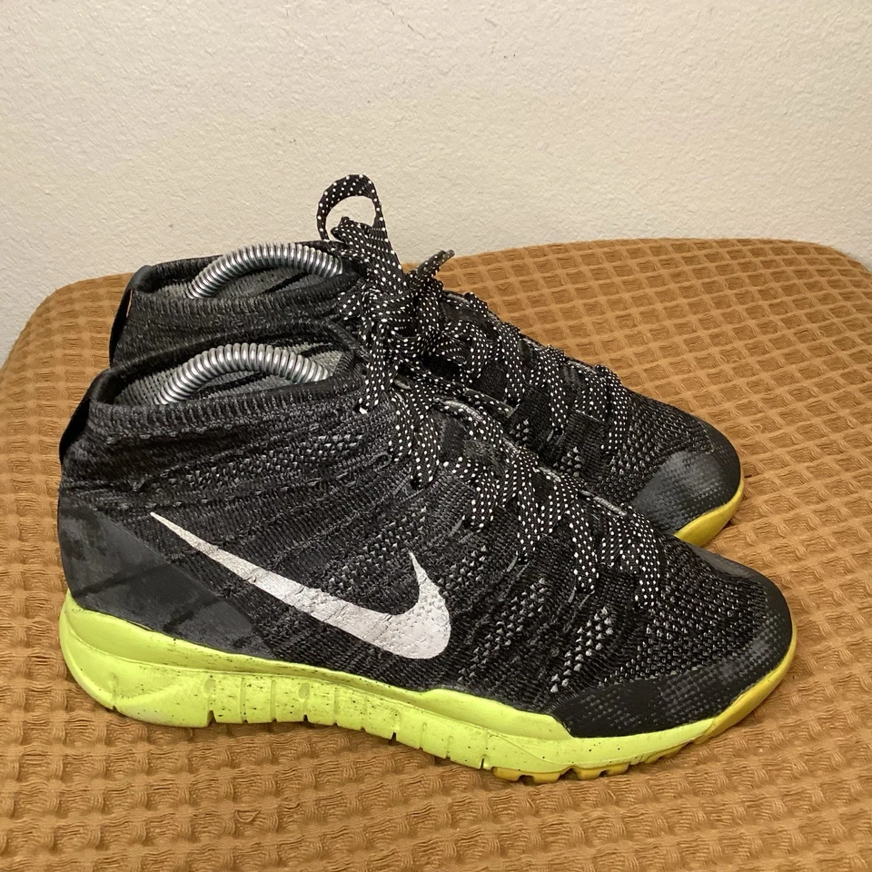 Nike Womens FK Trainer Chukka FSB Sz 7 Black 624975-017 Running Shoes Sneakers - Image 2 of 4