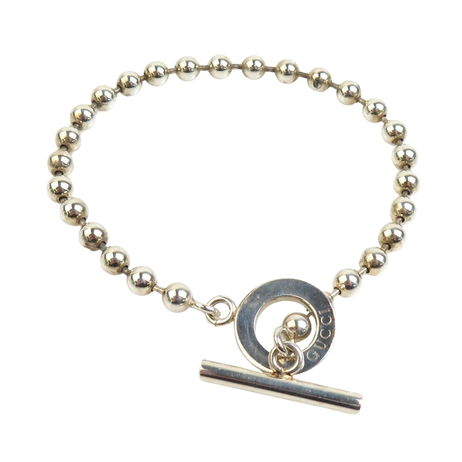 Bracelet Gucci argent bijou authentique