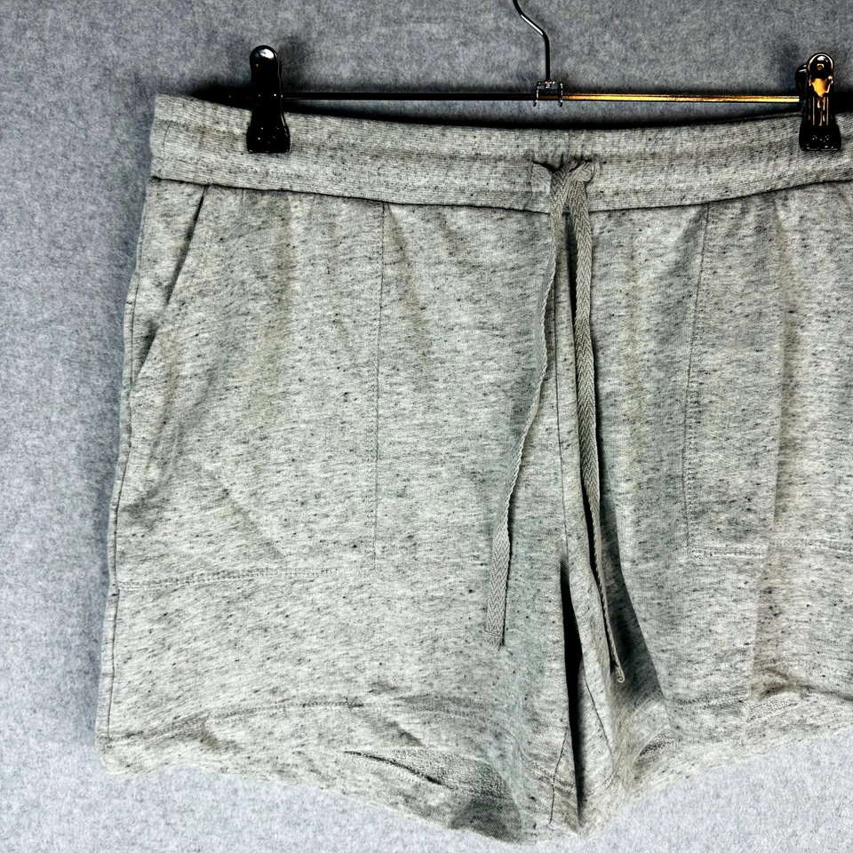 New Style & Co Womans Sz Medium Shorts Pull on Pockets Stretch Gravel Grey NWT - Image 3 of 4