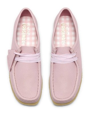 Clarks Wallabee Lo - 26185627 - Baby Pink Leather (WOMEN'S) | eBay