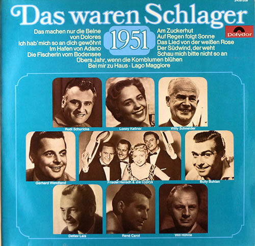 Das waren Schlager 1951 - Same - LP - washed - cleaned - L2024 - Picture 1 of 1