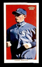 2002 Topps 206 Polar Bear #256C Ichiro Suzuki White Jersey Variation