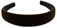 Classic Luxe Soft Padded Velvet Headband Alice Hair Band Ladies Hair Accessory
