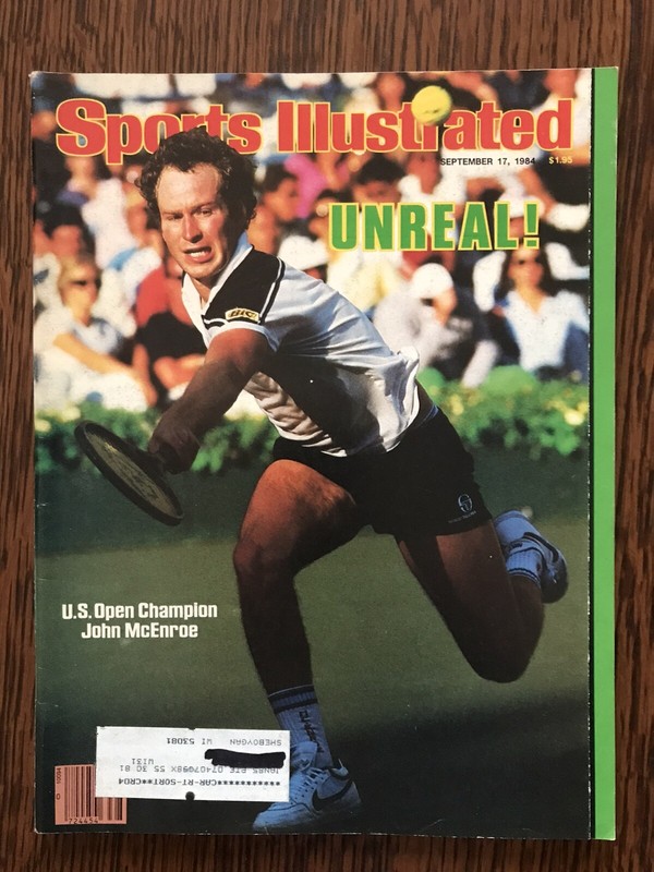 Sports Illustrated September 17, 1984 John McEnroe U.S. Open