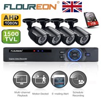 Hdd 8ch Dvr Outdoor 1500tvl Ir-cut Cctv Security Camera Video System Kit Uk Hdd 8ch Dvr Outdoor 1500tvl Ir-cut Cctv Security Camera Video System Kit Uk