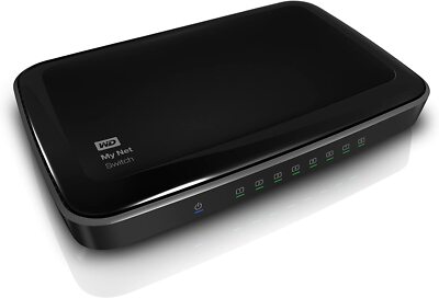 Brand New WD My Net Switch 8 Port Gigabit Ethernet Switch