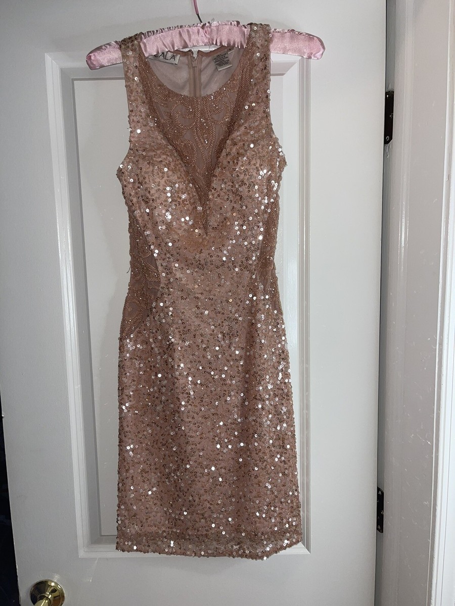 scala gold sequin dress Scala - 80173