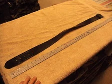 Vintage 1611 DUTYMAN Leather Belt size 28 Waist,Light Duty with Nickle Buckle