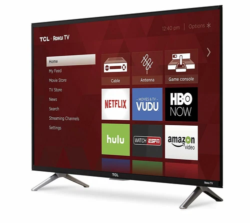 TCL 32-Inch 720p Roku Smart LED TV Flat Screen Television