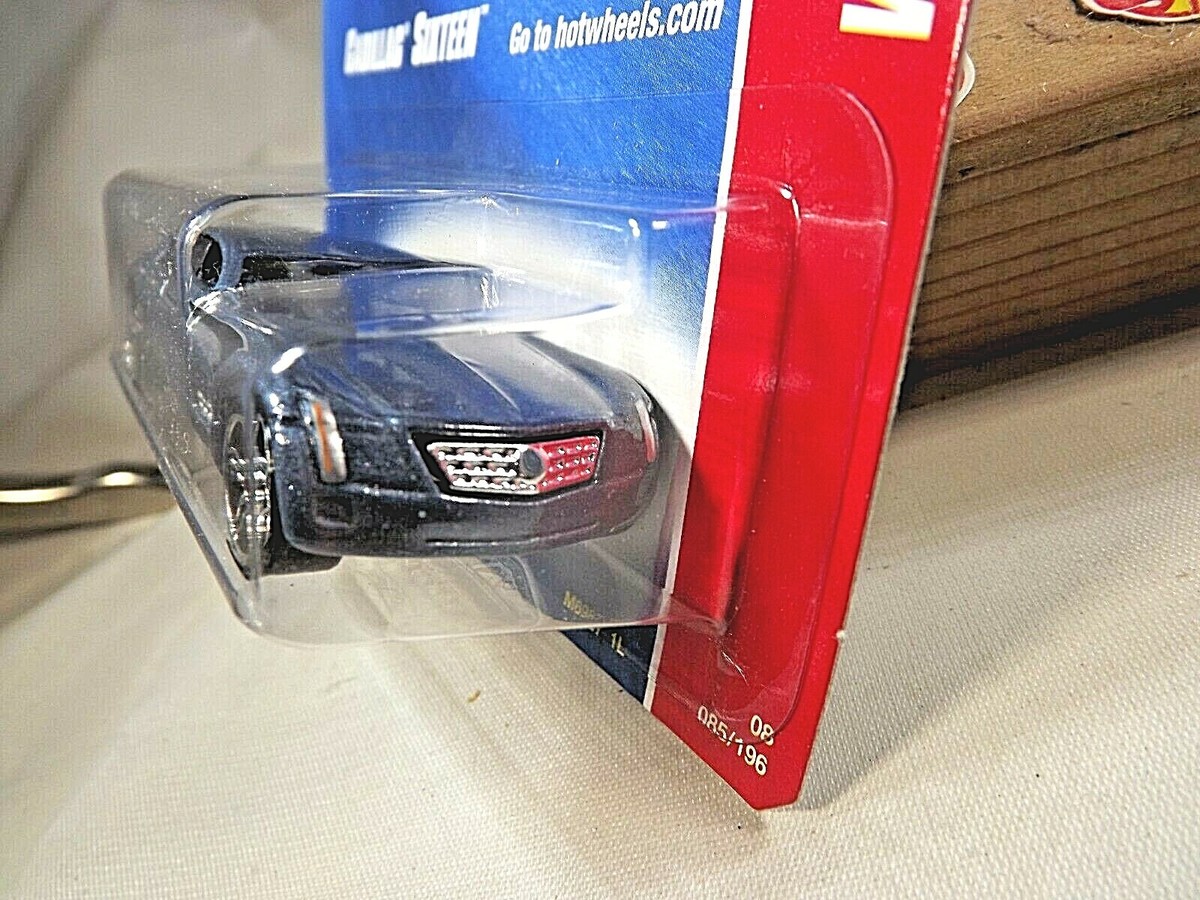 Hot Wheels Cadillac Sixteen #085 HW '08 Trading Cars 9/24 Silver