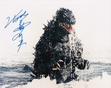 TSUTOMU KITAGAWA signed Autogramm 20x25cm GODZILLA in Person autograph COA