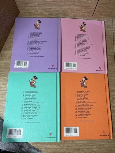13 Walt DISNEY READERS primary Reading LIBRARY Childrens BANTAM BOOKS VTG Set - Picture 7 of 12