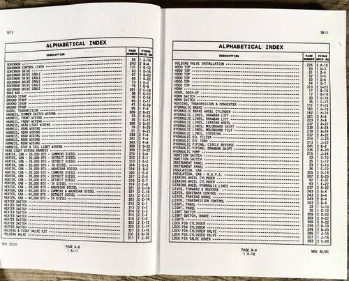 Galion T500C Motor Grader Parts Operators Manual Set Owners Catalog 07995-10739 - Picture 12 of 20