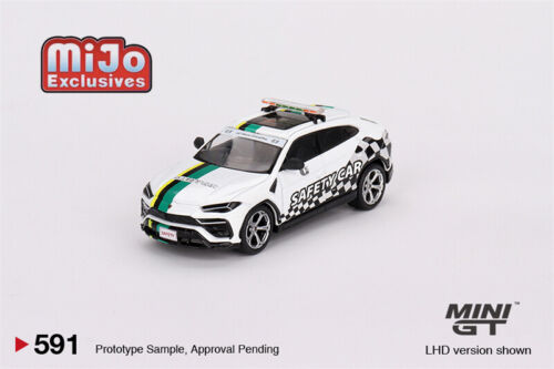 **Pre-Order* MINI GT 1:64 Lambo Urus 2022 Macau GP Official Safety Car Model Car - Picture 1 of 3