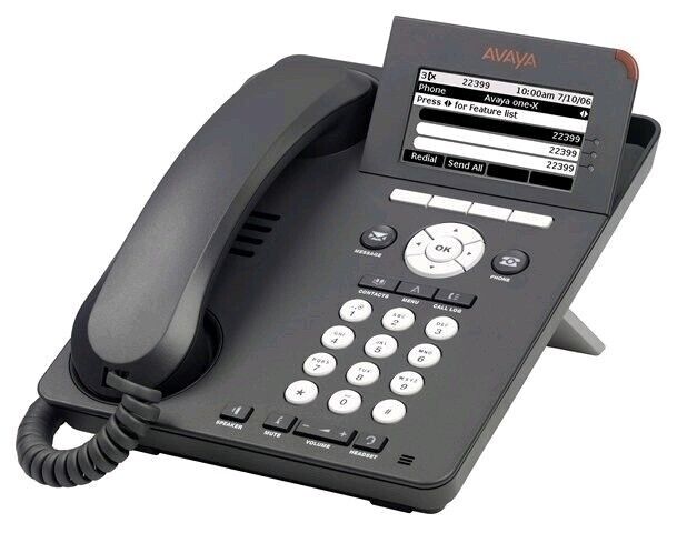Avaya one-X Deskphone 9620L IP Telephone Charcoal Gray 700461197